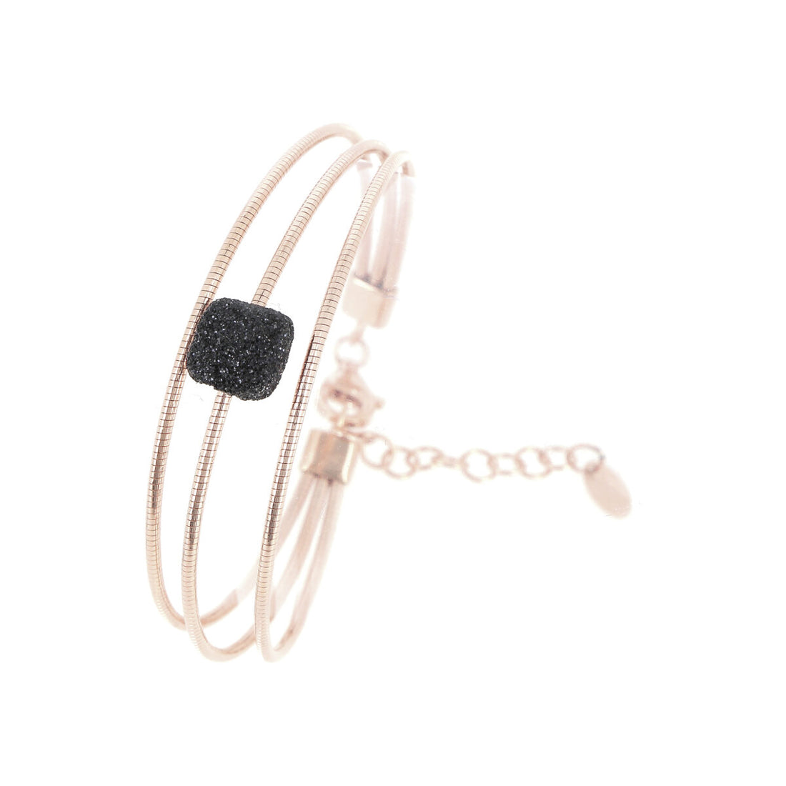 Bracciale Donna Pesavento Argento 925 Rosè Polvere di Diamanti Blu WDNAB418