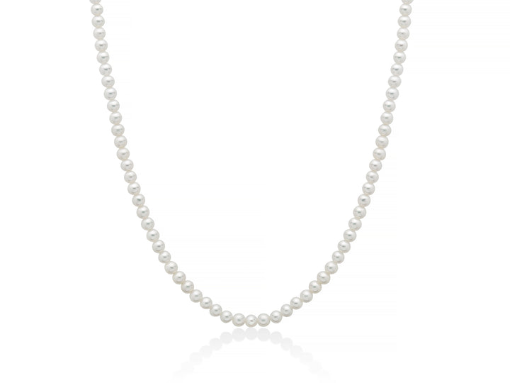 Collana Girocollo Perle Miluna Chiusura In Oro Bianco 375 PCL6835BX