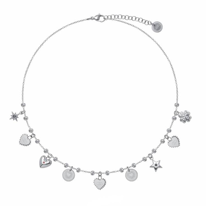 Collana Donna Liujo Acciaio Charm LJ3161
