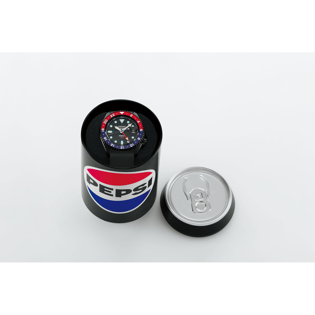 Orologio Uomo Seiko 5 Pepsi Nero Edizione Limitata Acciaio SSK047K1