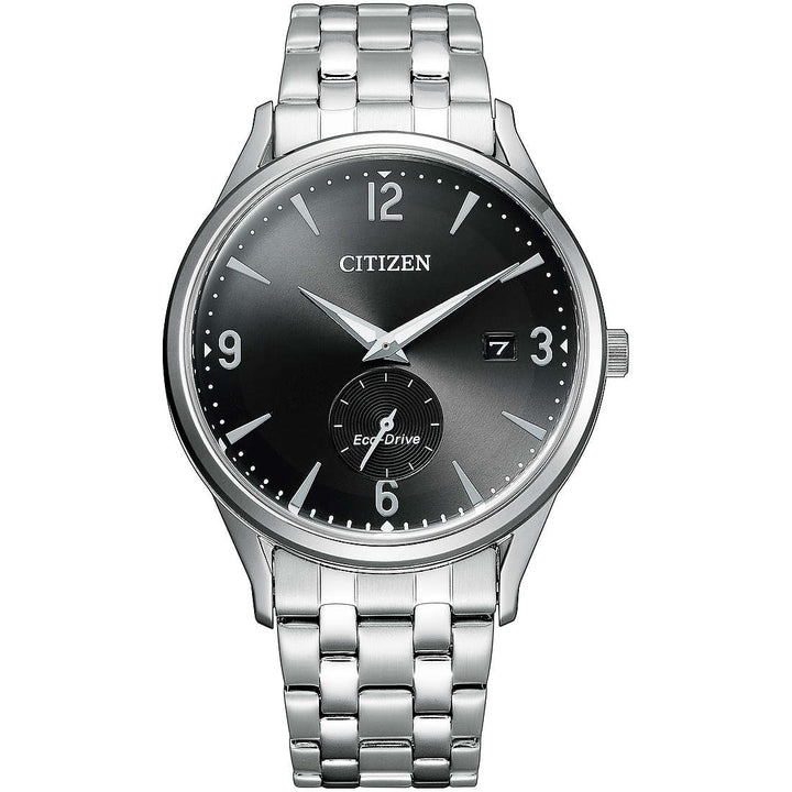 Orologio Uomo Citizen Eco Drive Quarzo Solo Tempo Nero Acciaio BV1111-75E