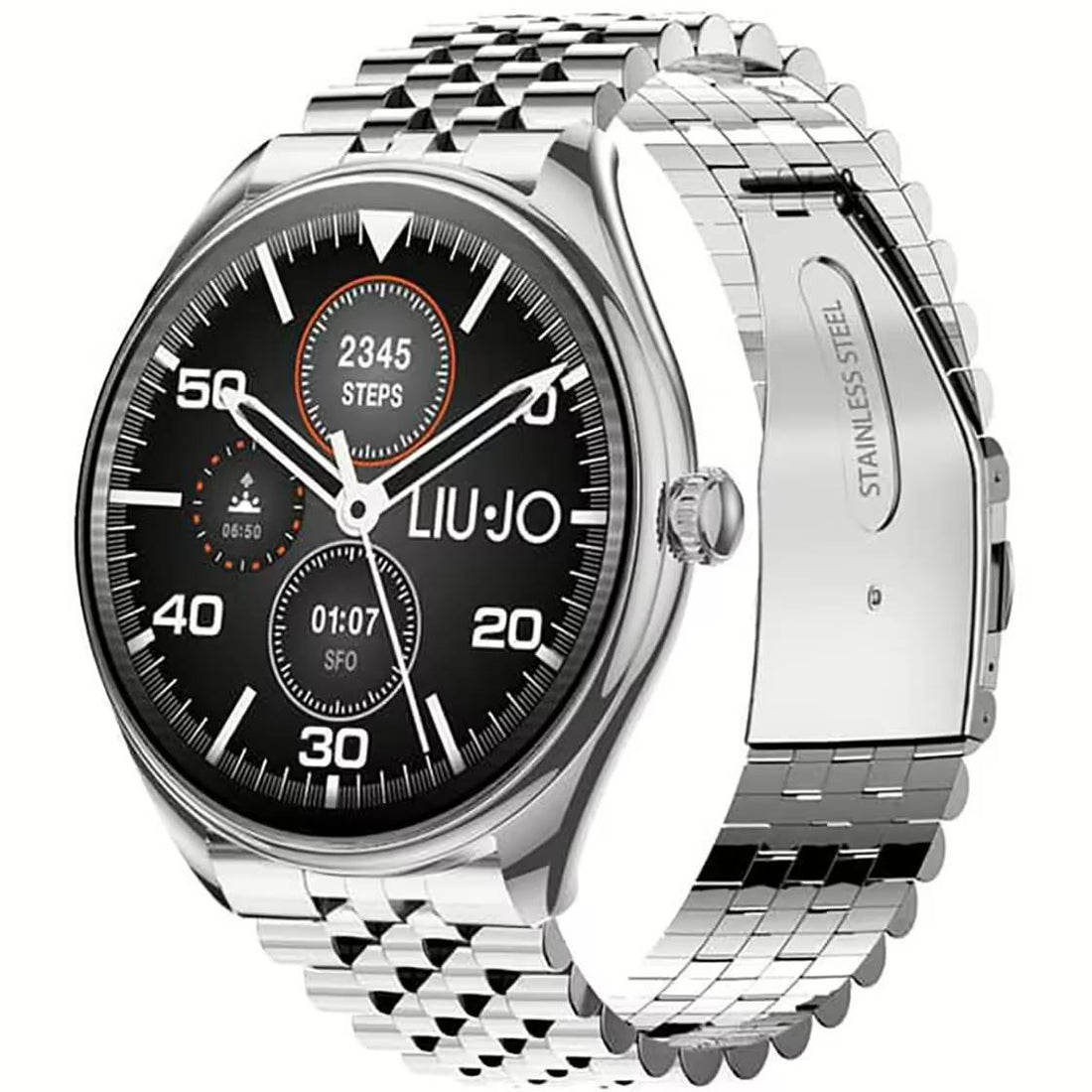 Orologio Uomo Liu Jo Smartwatch Voice Thin Acciaio SWLJ159