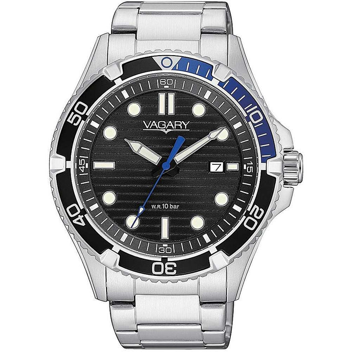Orologio uomo Vagary By Citizen Aqua Diver cinturino Acciaio  IB8-712-51