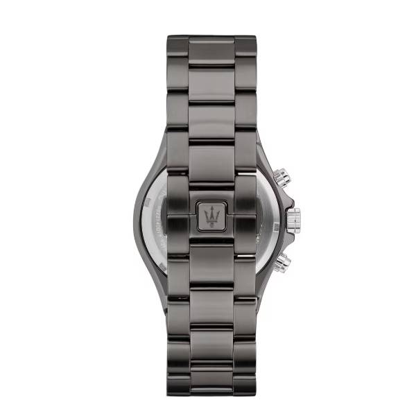Orologio Uomo Maserati Sfida Acciaio Nero Cronografo Data Quarzo R8873640027