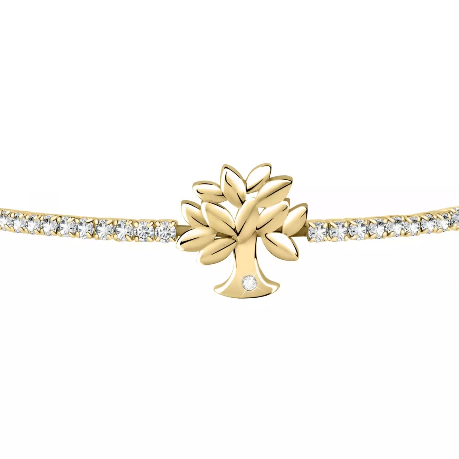 Bracciale Donna La Petite Story Ottone Dorato Con Zirconi Bianchi LPS05ASF21