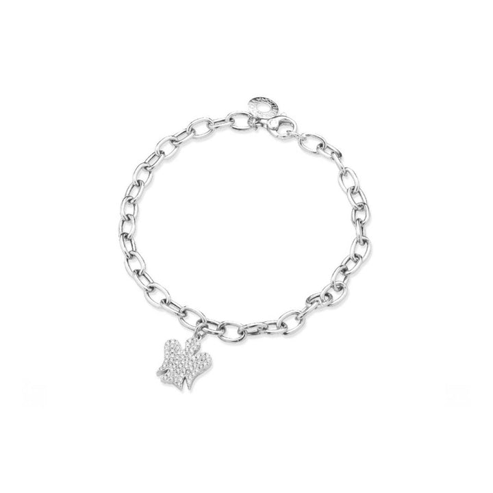 Bracciale Donna Argento 925 Roberto Giannotti Angel Bianco Zirconi Catena GIA287