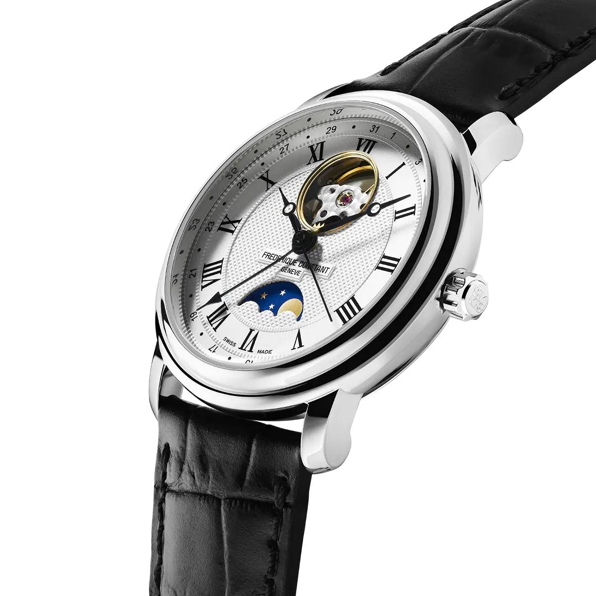 Orologio Uomo Frederique Constant MOONPHASE Heart Beat FC-335MC4P6