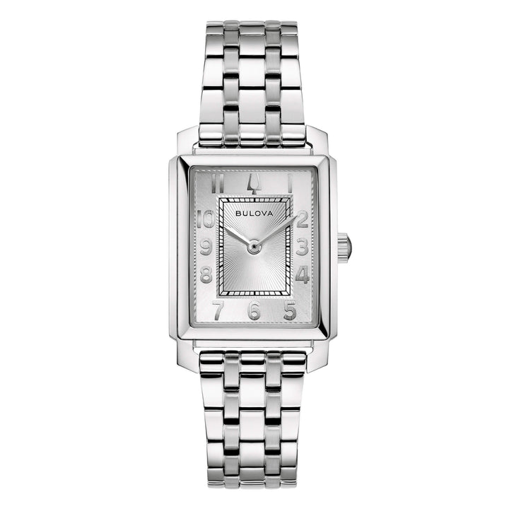 Orologio Donna Bulova Quarzo Sutton Tank Acciaio 96L349