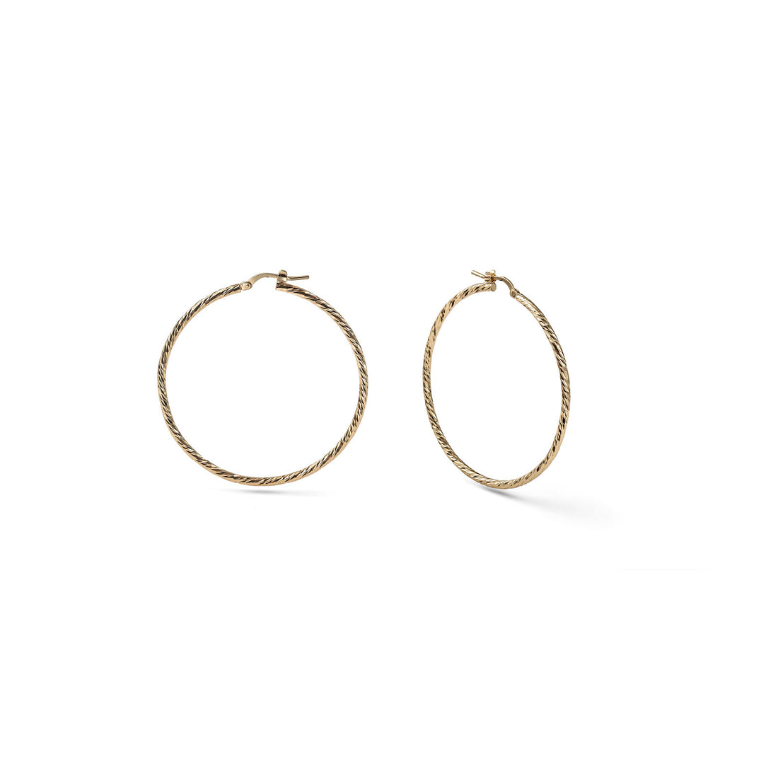 Orecchini Donna Unoaerre Bronzo Dorato Cerchio Diamantato 581456