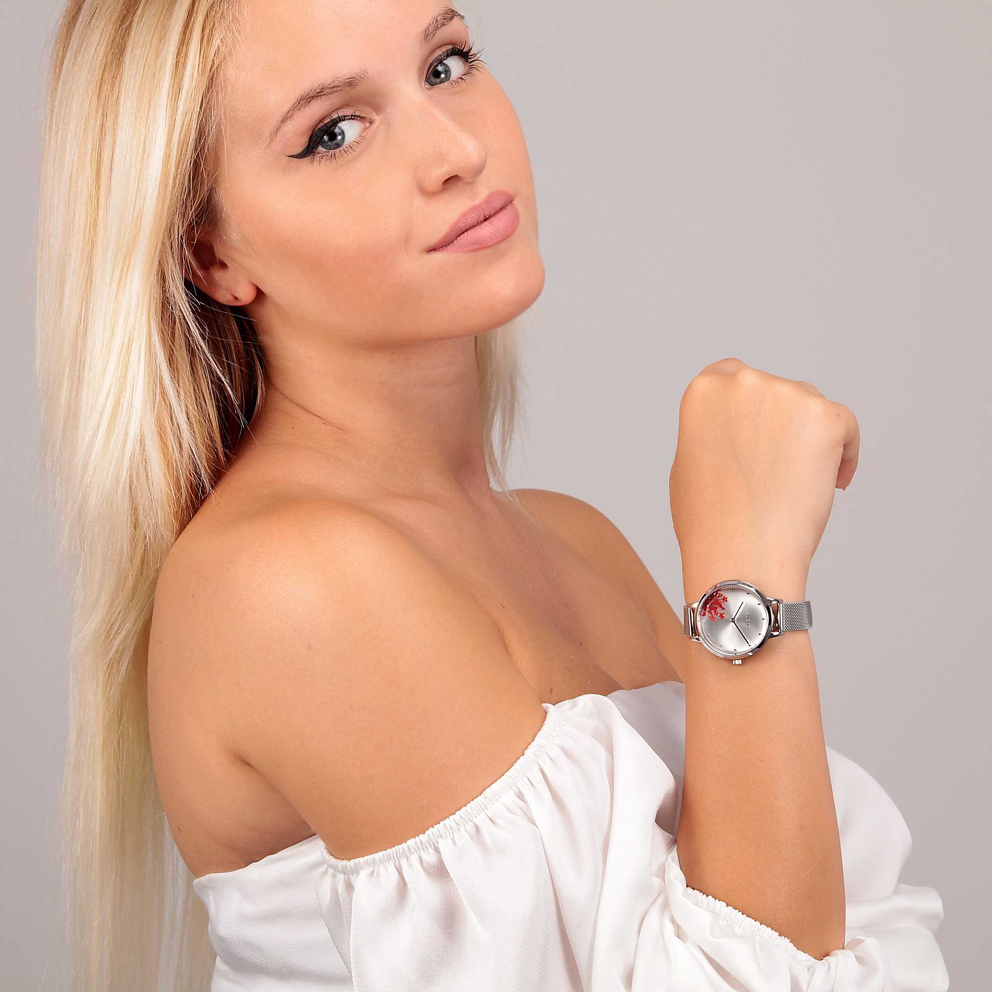 Orologio Donna Oui & Me Acciaio Solo Tempo Petite Fleurette ME010249