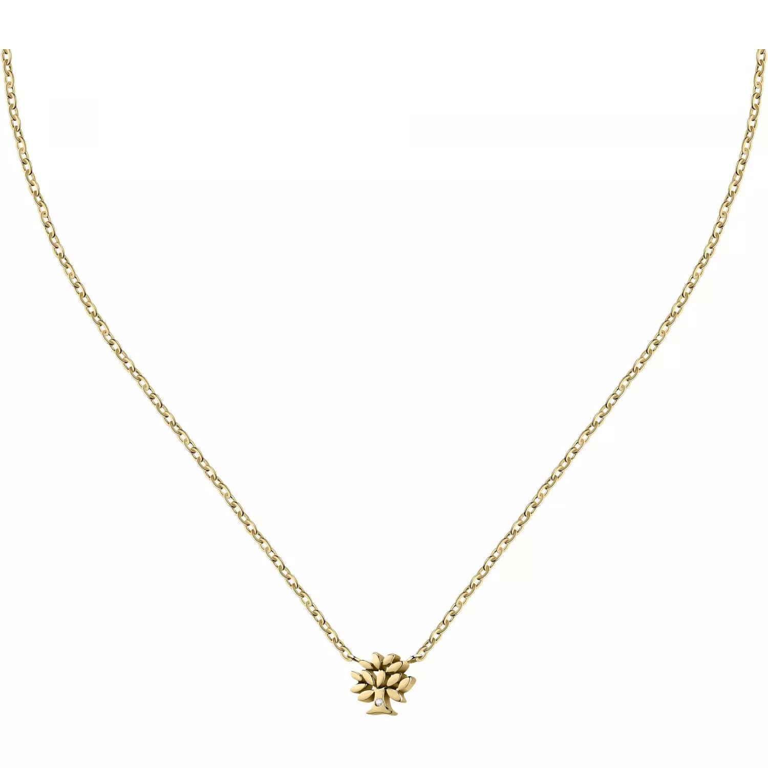 Collana Donna La Petite Story Acciaio Dorato Con Albero Family LPS10ASF05