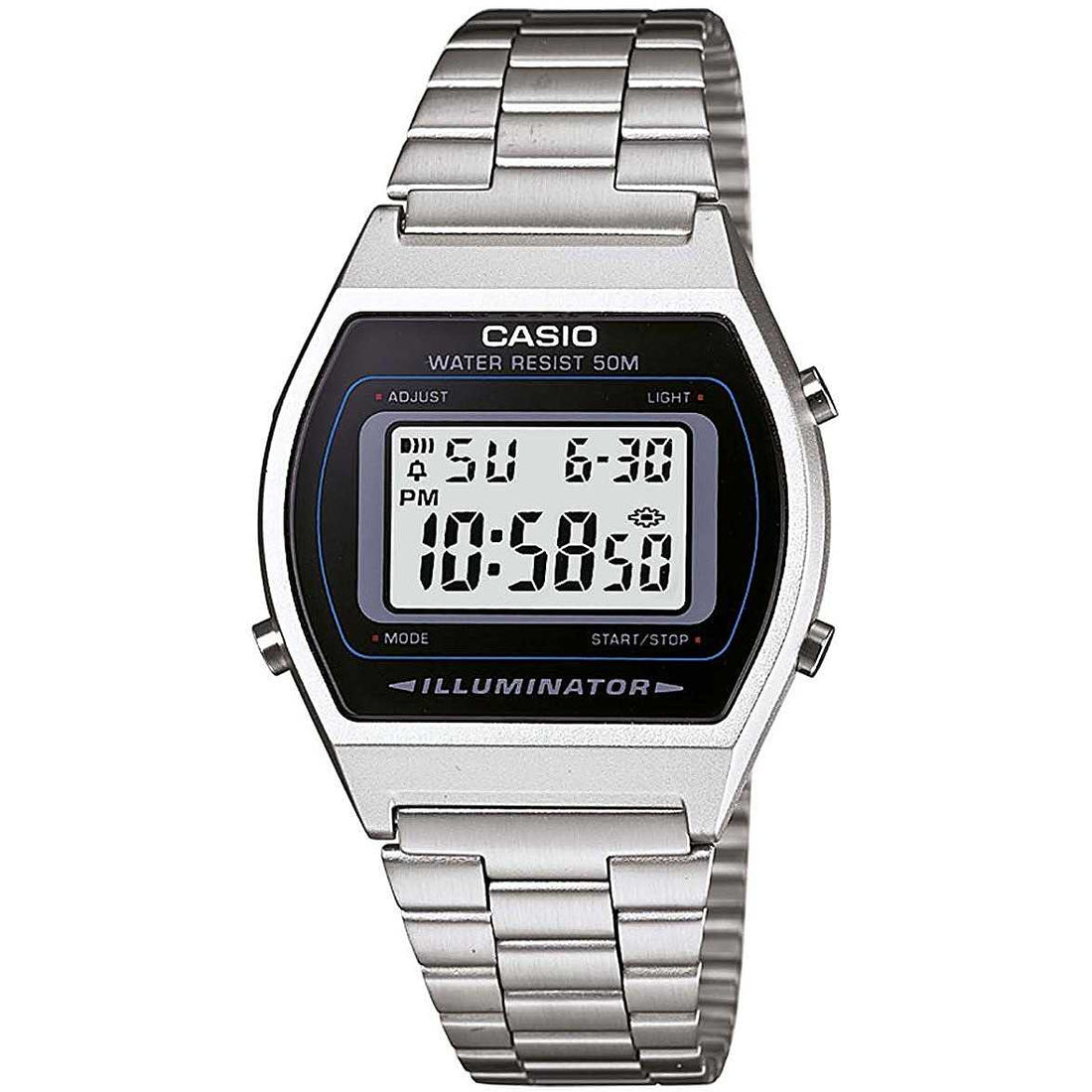 Orologio Unisex Casio Vintage Acciaio Color Argento B640WD-1AVEF