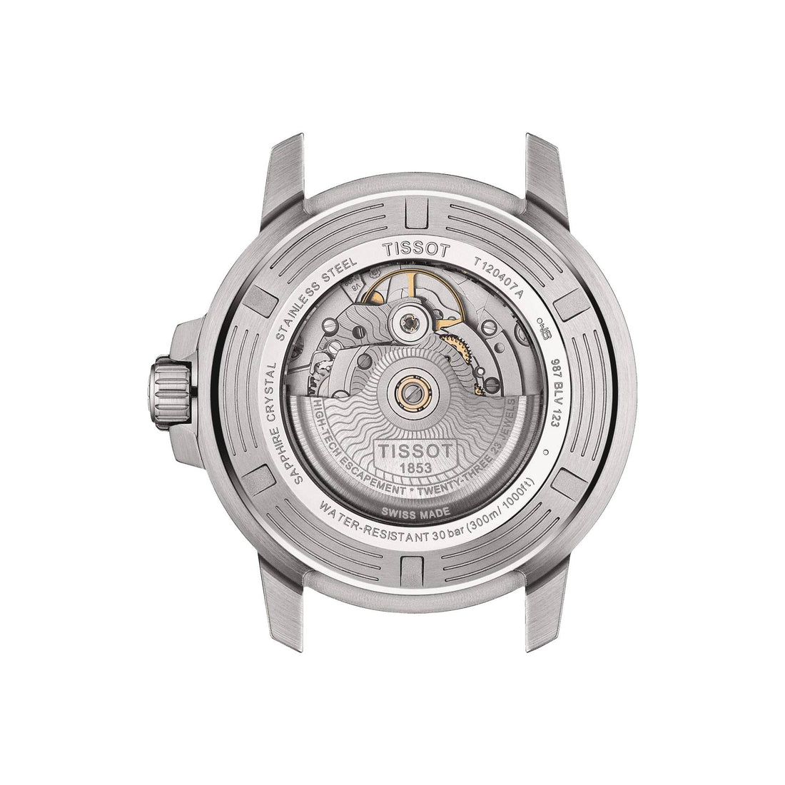 Orologio Tissot Uomo Powermatic 80 Acciaio Automatico Solo Tempo Data 300 m