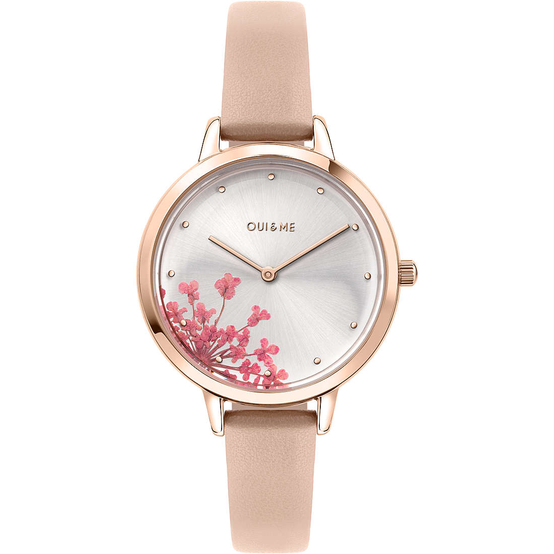 Orologio Donna Oui & Me Pelle Solo Tempo Fleurette ME010188