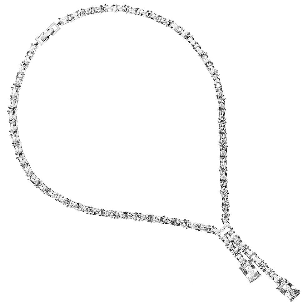 Collana Donna Ottaviani Tennis Semirigida Zirconi Bianchi Multi Pietra 500701C