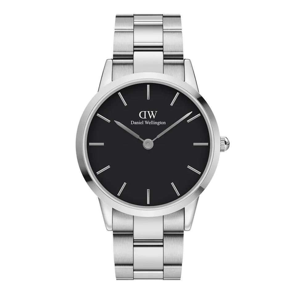 Orologio Uomo Daniel Wellington Iconic Acciaio Quarzo 40 mm Nero DW00100342