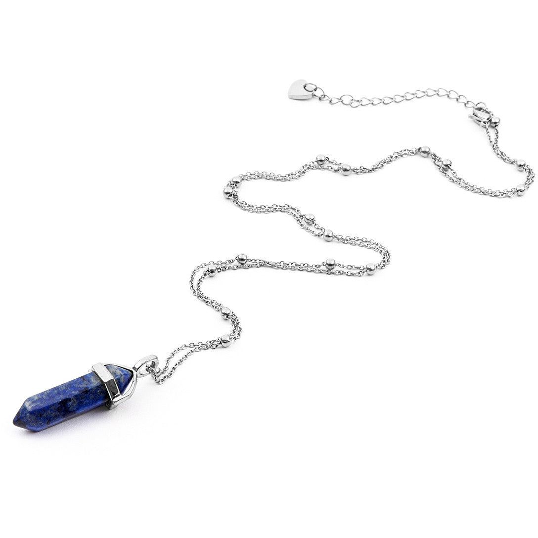 Collana Donna Acciaio 4US Cesare Paciotti con pietra lapis 4UCL3954W