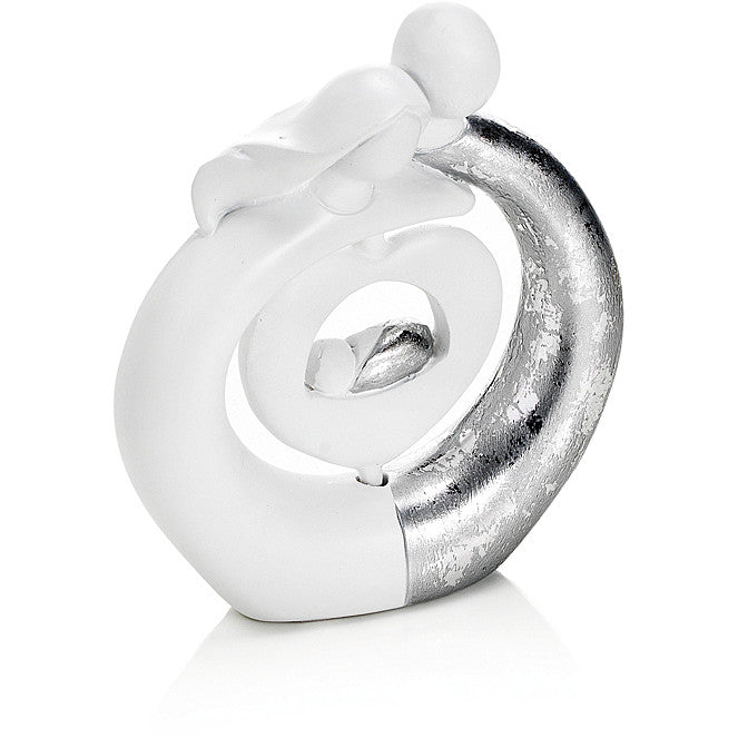 Oggettistica Ottaviani Scultura La Nostra Famiglia In Argento E Resina Home Collection 22392