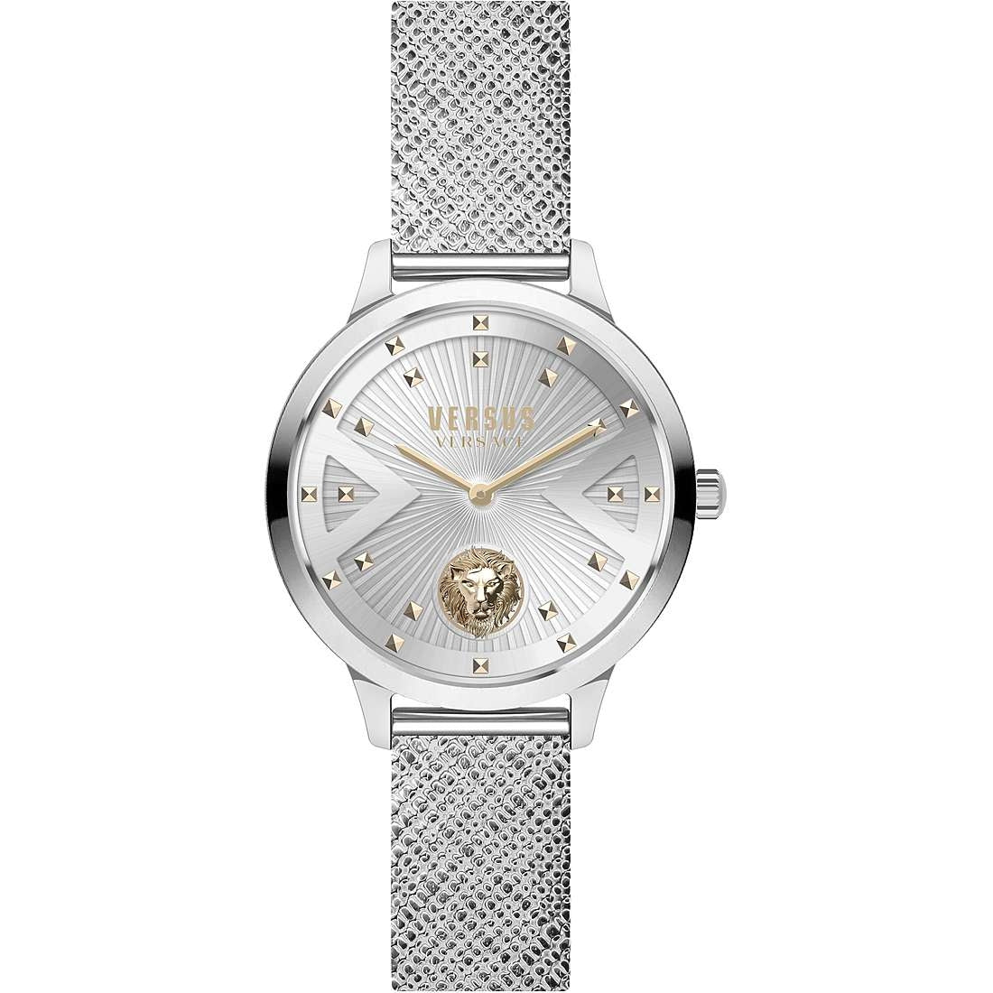 Orologio Donna Versus By Versace Acciaio Quarzo Solo Tempo Leone Dorato VSPZK0421