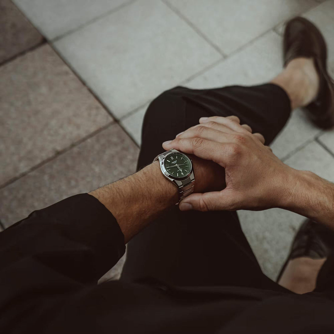 Orologio Uomo Casio Edifice Acciaio Verde Automatico EFK-100D-3AER