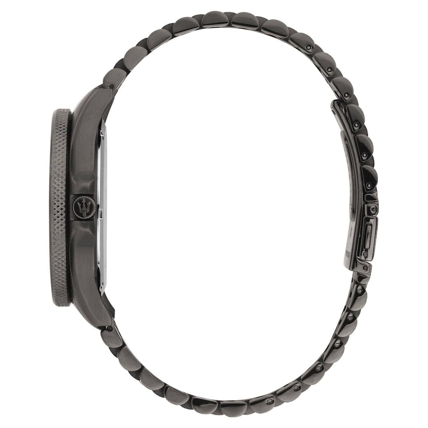 Orologio Uomo Maserati Dark Edition Acciaio Quarzo Nero Data R8853154003