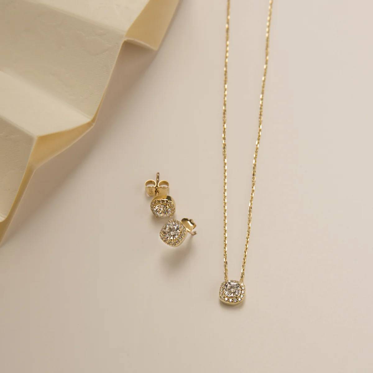 Collana Donna Milor Gold 9 KT Catena Rolò Punto Luce Multipietra WSGD90295.YG