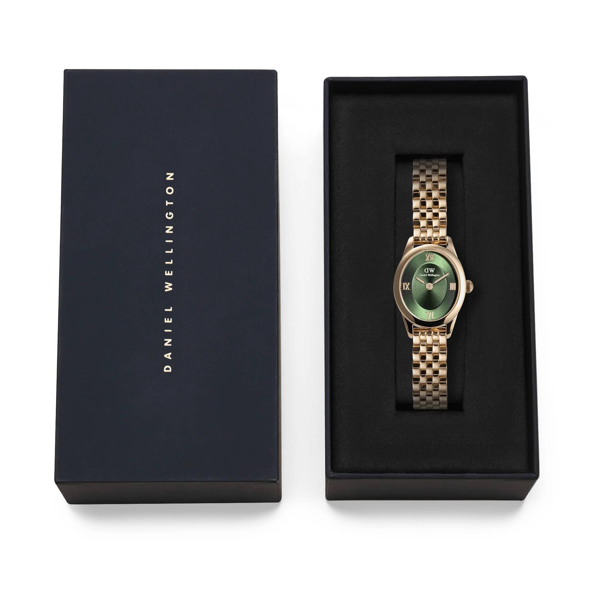 Orologio Donna Daniel Wellington Acciaio Dorato Ophelia Verde DW00100804