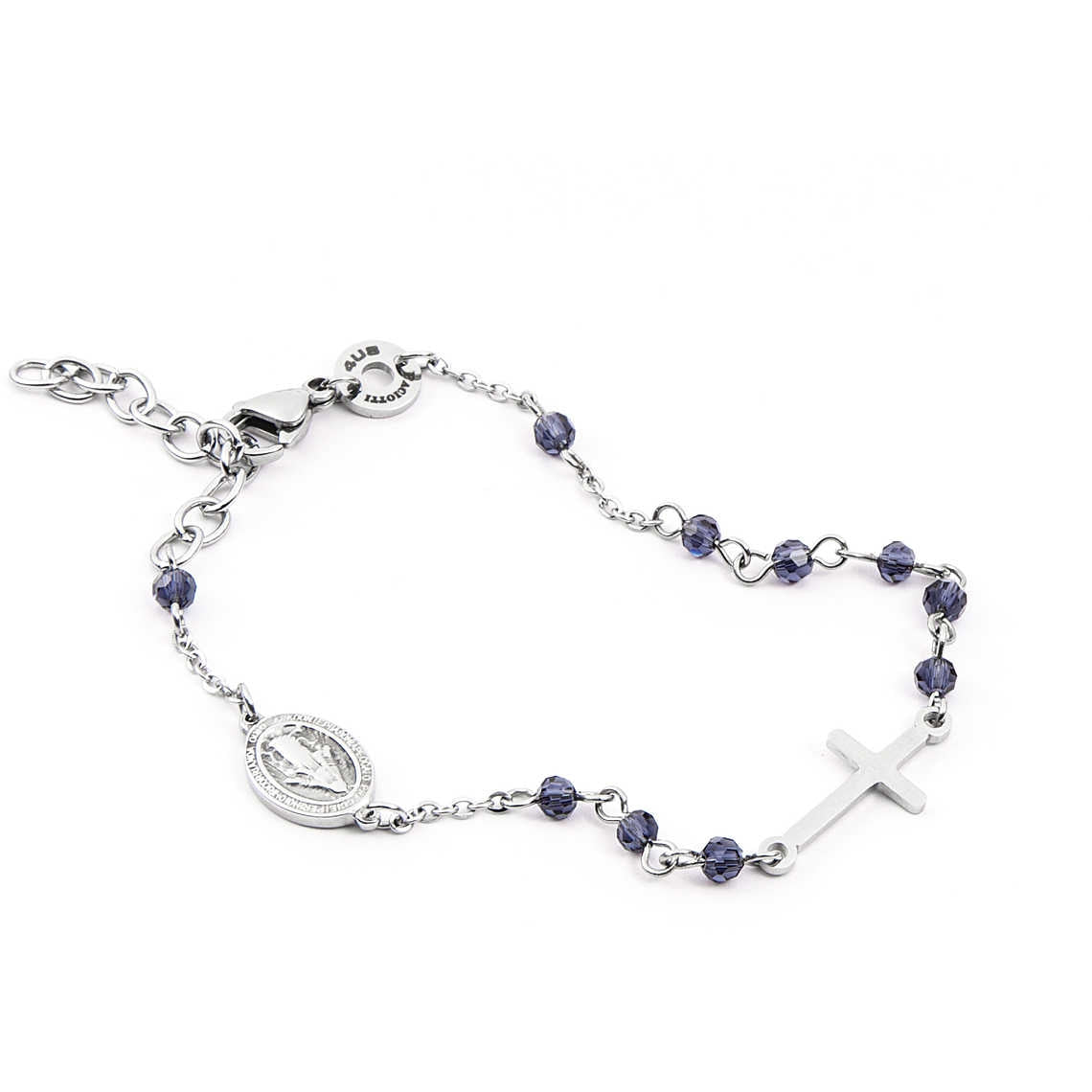 Bracciale Uomo Acciaio 4US Cesare Paciotti Rosario  4UBR4047