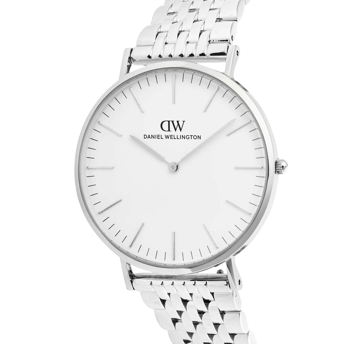 Orologio Uomo Daniel Wellington Classic Link Acciaio Bianco DW00101021
