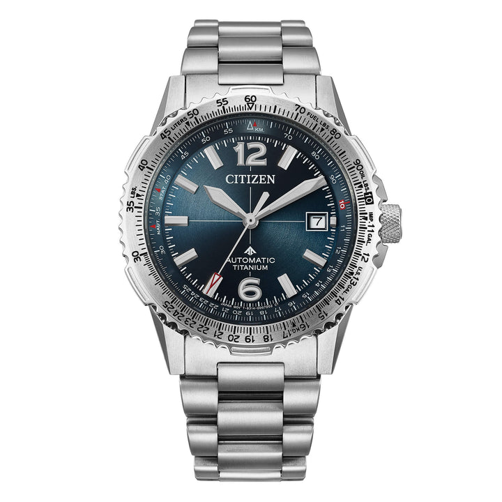 Orologio Uomo Citizen Navihawk Automatico Super Titanio NK0040-58L