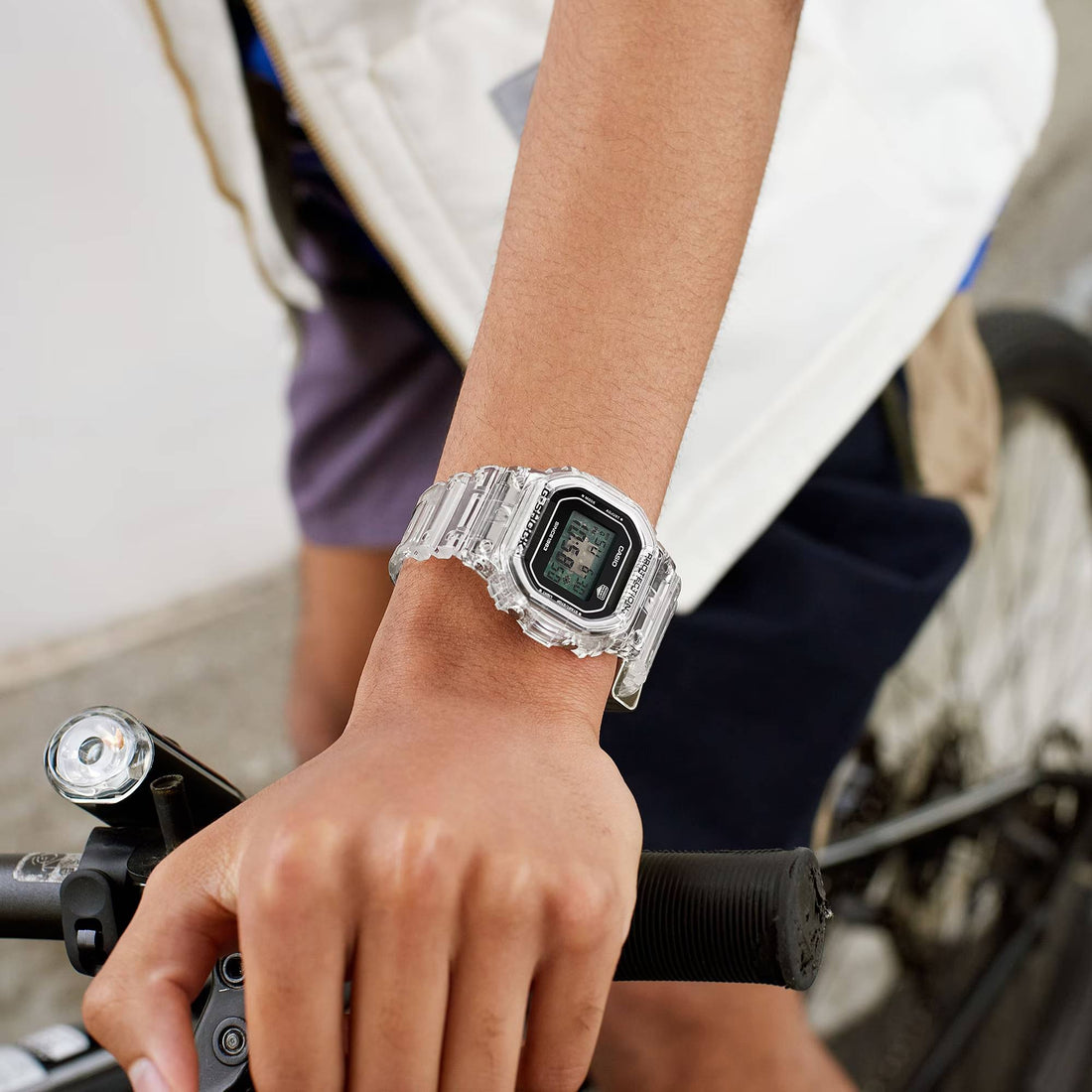 Orologio Uomo Casio G-Shock Digitale Special Edition Clear Remix DW-5040RX-7ER