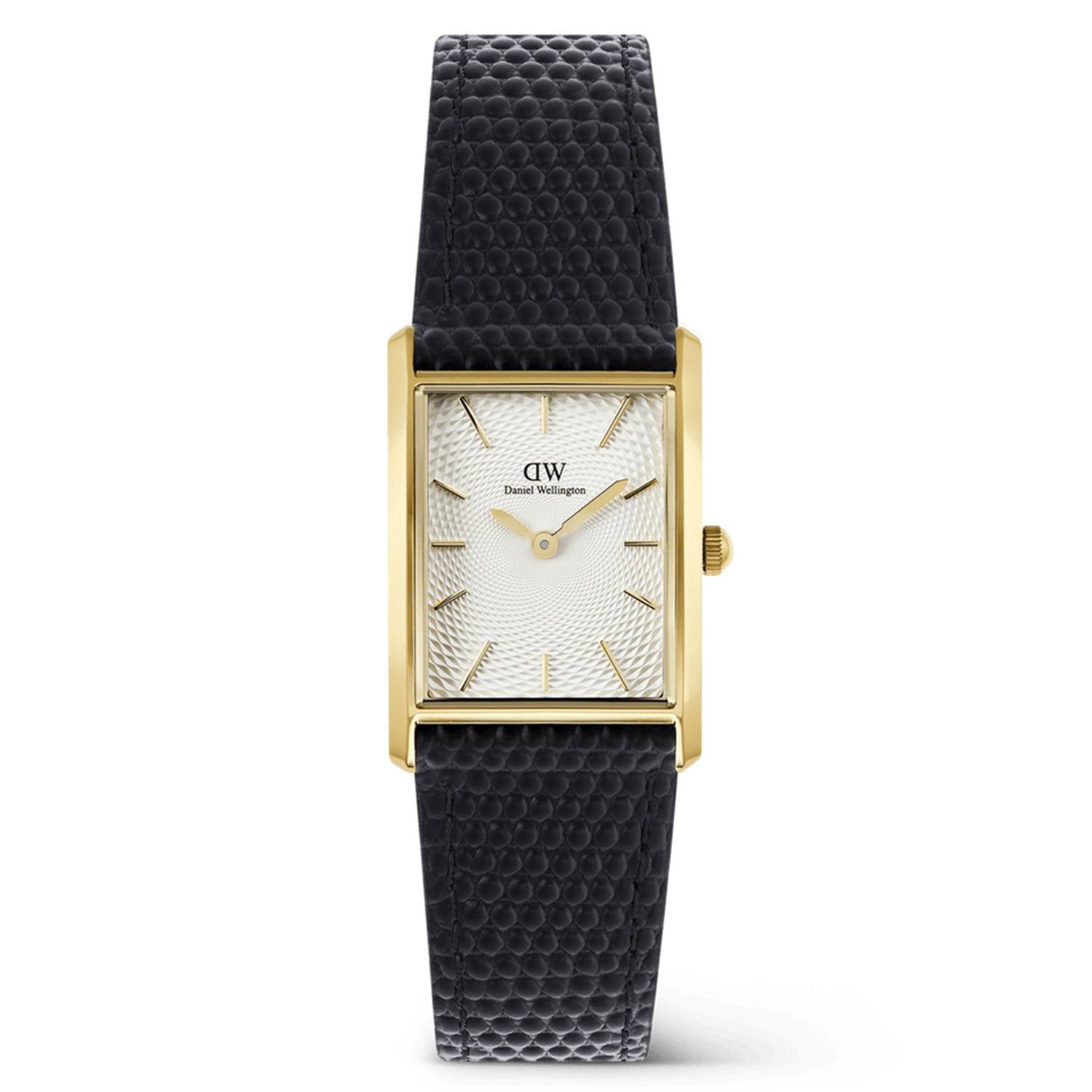 Orologio Uomo Daniel Wellington Acciaio  Bound Black Lizard White Guilloche DW00100899