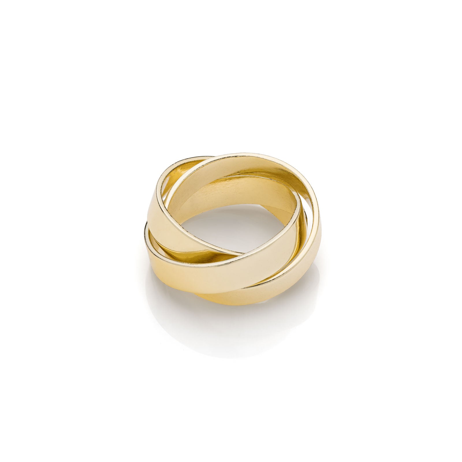 Anello Donna Unoaerre Fascia a 3 Bronzo Argentato 555896