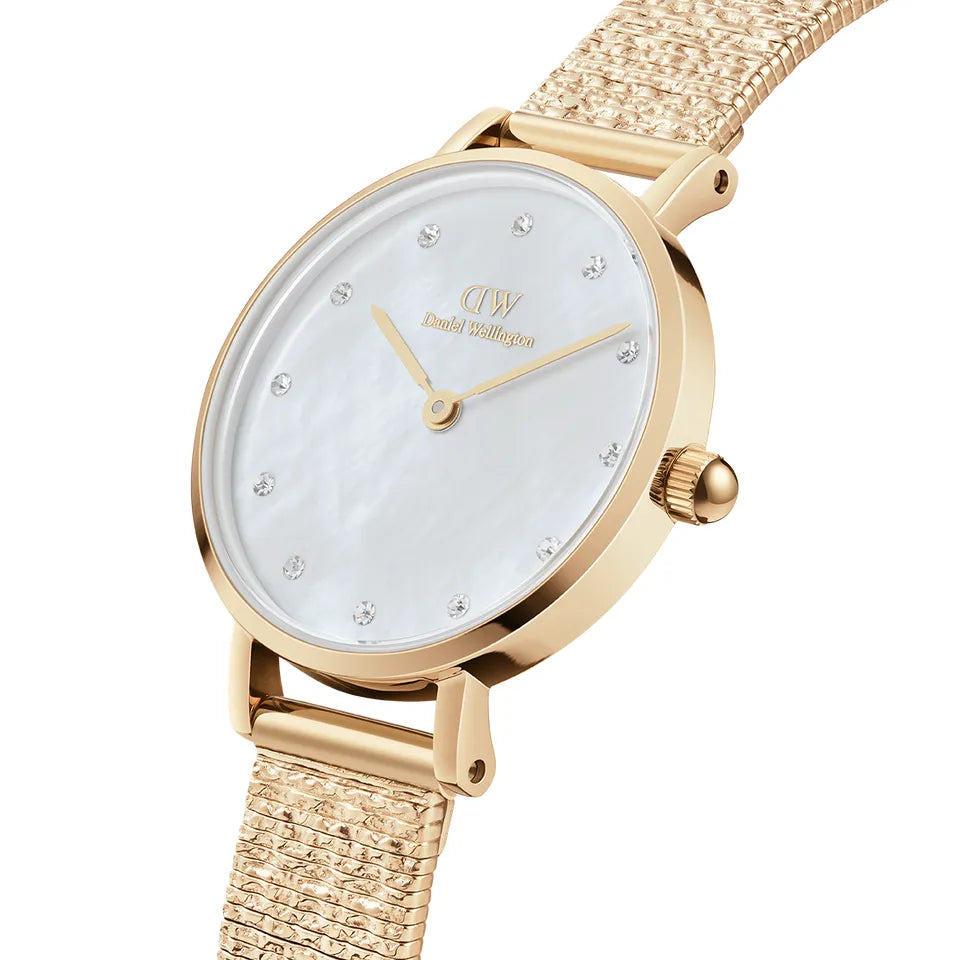Orologio Donna Daniel Wellington Quarzo Solo Tempo Acciaio Dorato 28 mm DW00100594