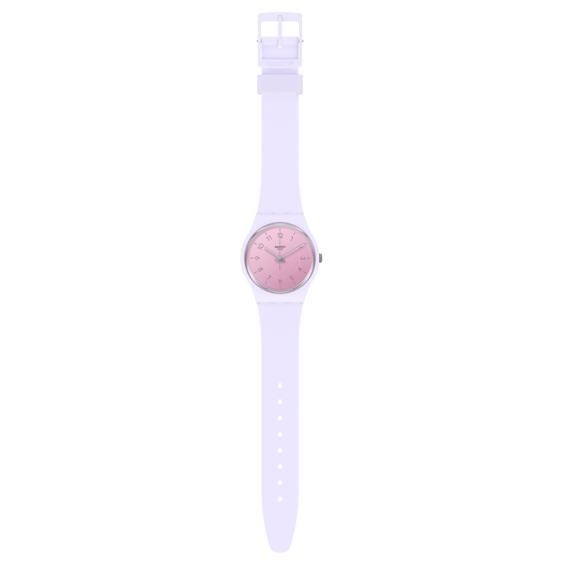 Orologio Donna Gomma Resina Swatch Quarzo Solo Tempo SO28V100