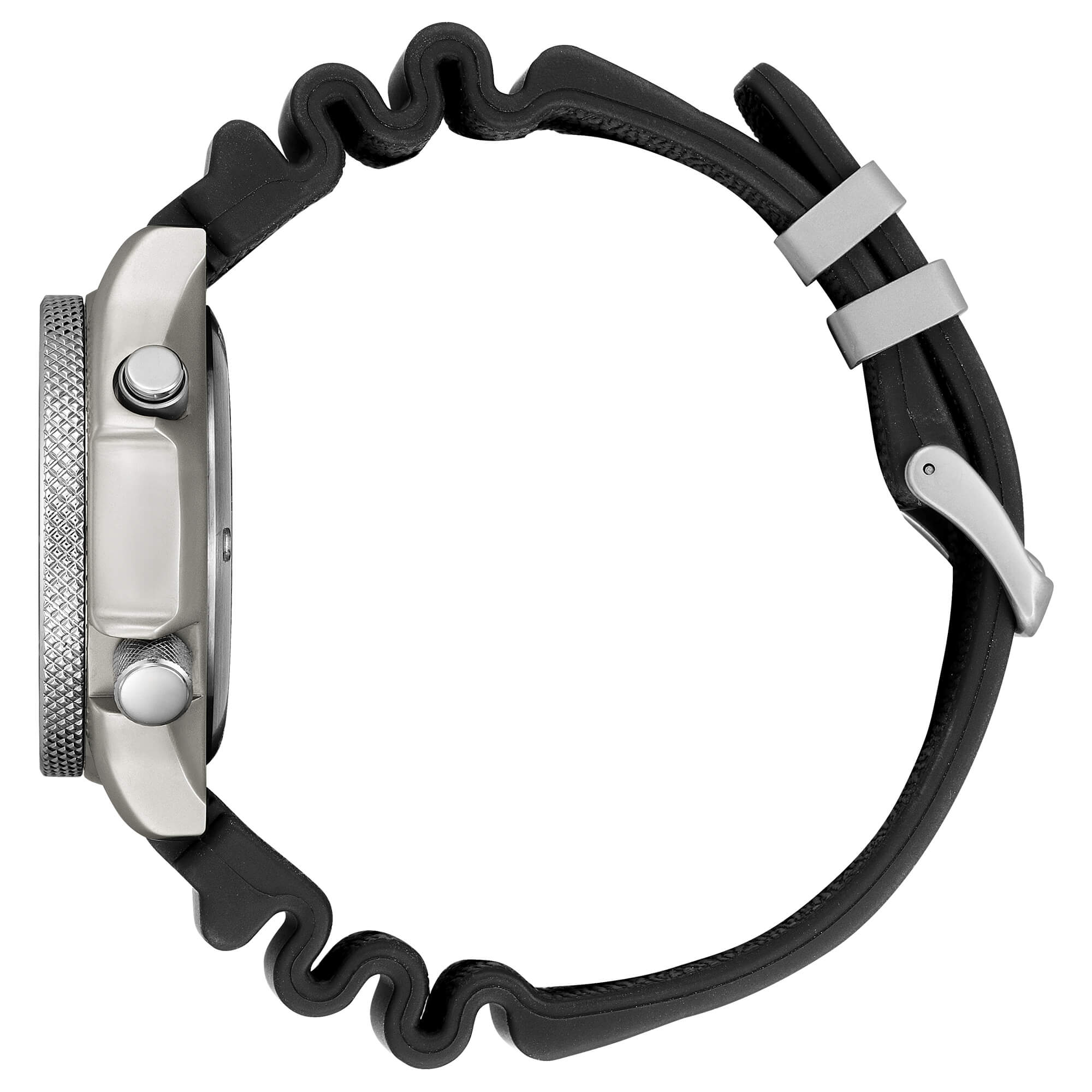Orologio Uomo Digitale Analogico Citizen Promaster Gomma Nero JP2000-08E