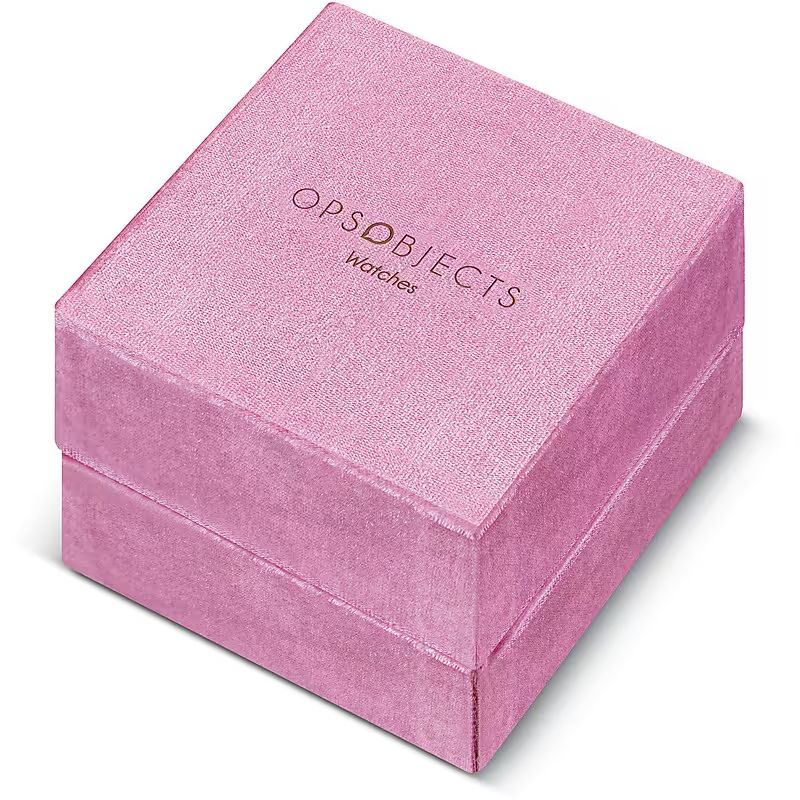 Orologio Donna Ops-Objects Quarzo Acciaio Dorato Madreperla Zirconi OPSPW-849-3700