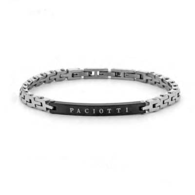 Bracciale Uomo 4US Cesare Paciotti Acciaio Targhetta 4UBR7986