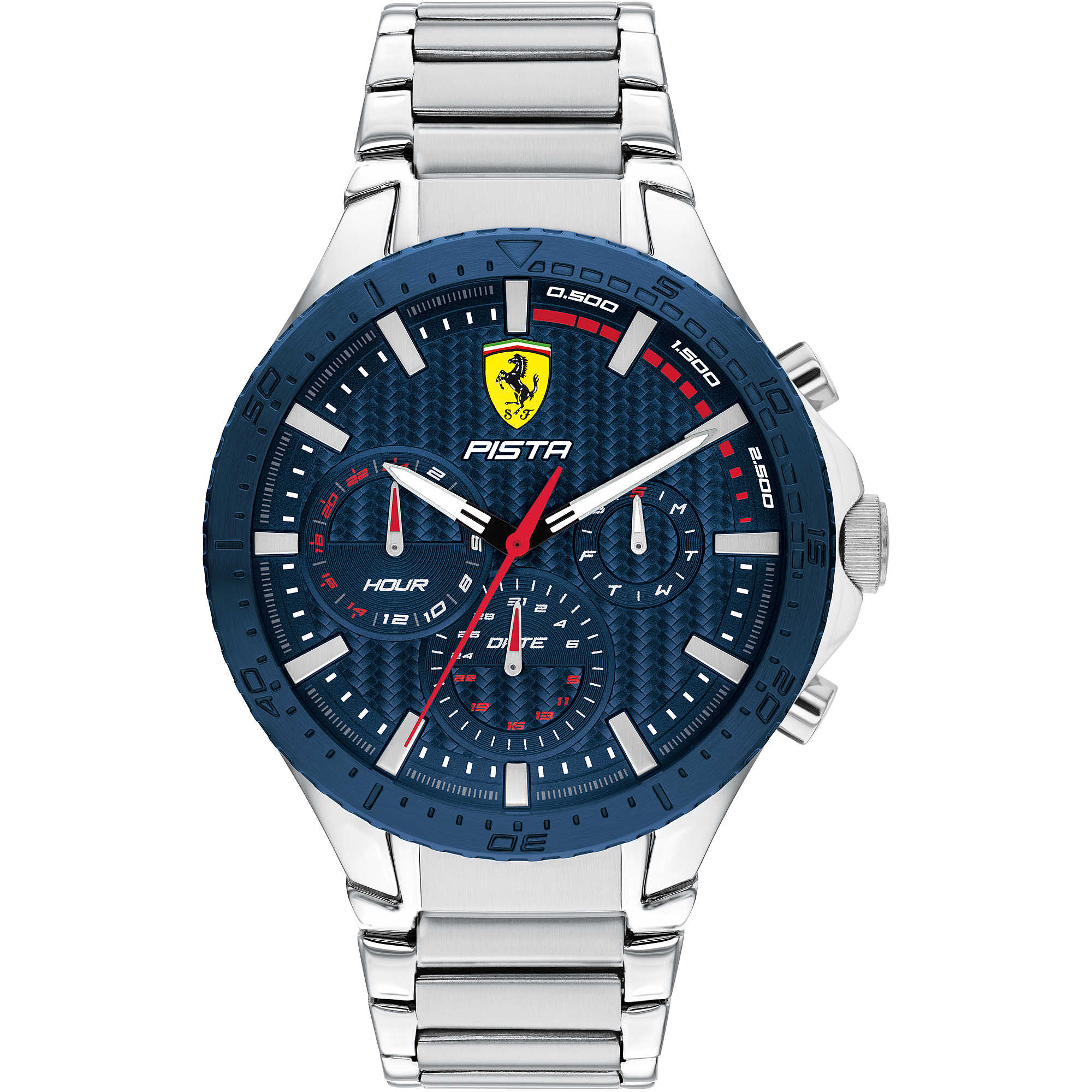 Orologio Uomo Ferrari Multifunzione Acciaio Blu FER0830855