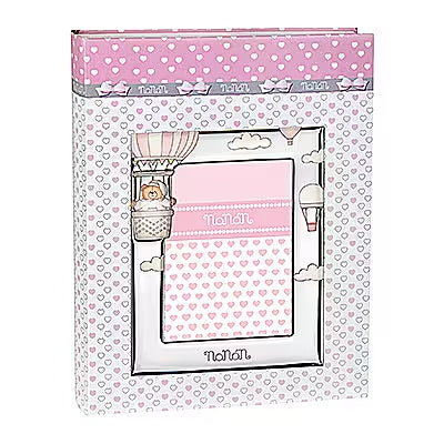 Album Portafoto Nanan Bambina Femmina Pelle 20x25 Rosa NAL0002