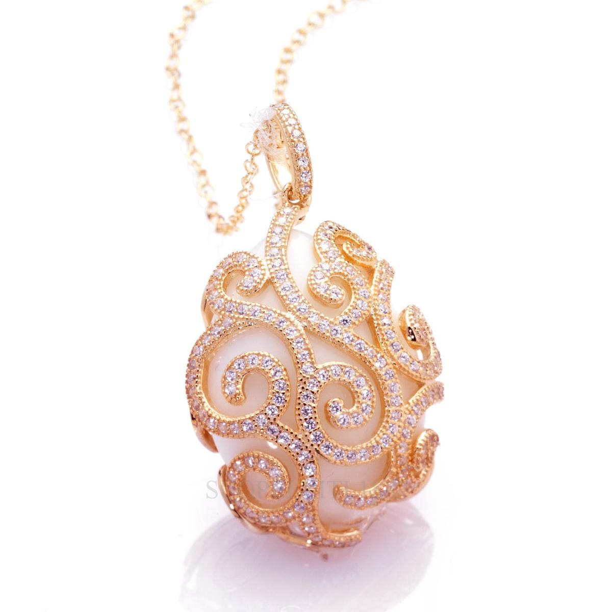 Collana Tsars in Argento con Agata e Zirconi " Alexandra"  Collection