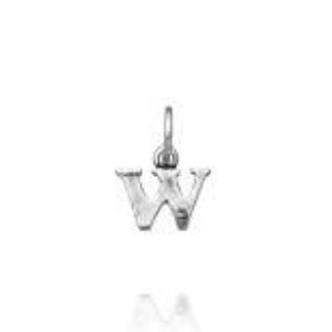 Charm Unisex Giovanni Raspini Argento 925 Mini Lettera W Realizzato A Mano 10898