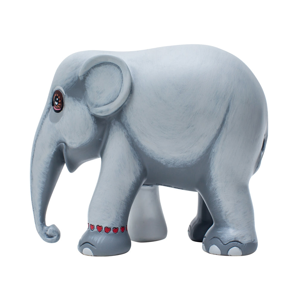 Scultura Elefante Onlylux We Love Mosha Global 15cm Resina Dipinto A Mano 8858831237049
