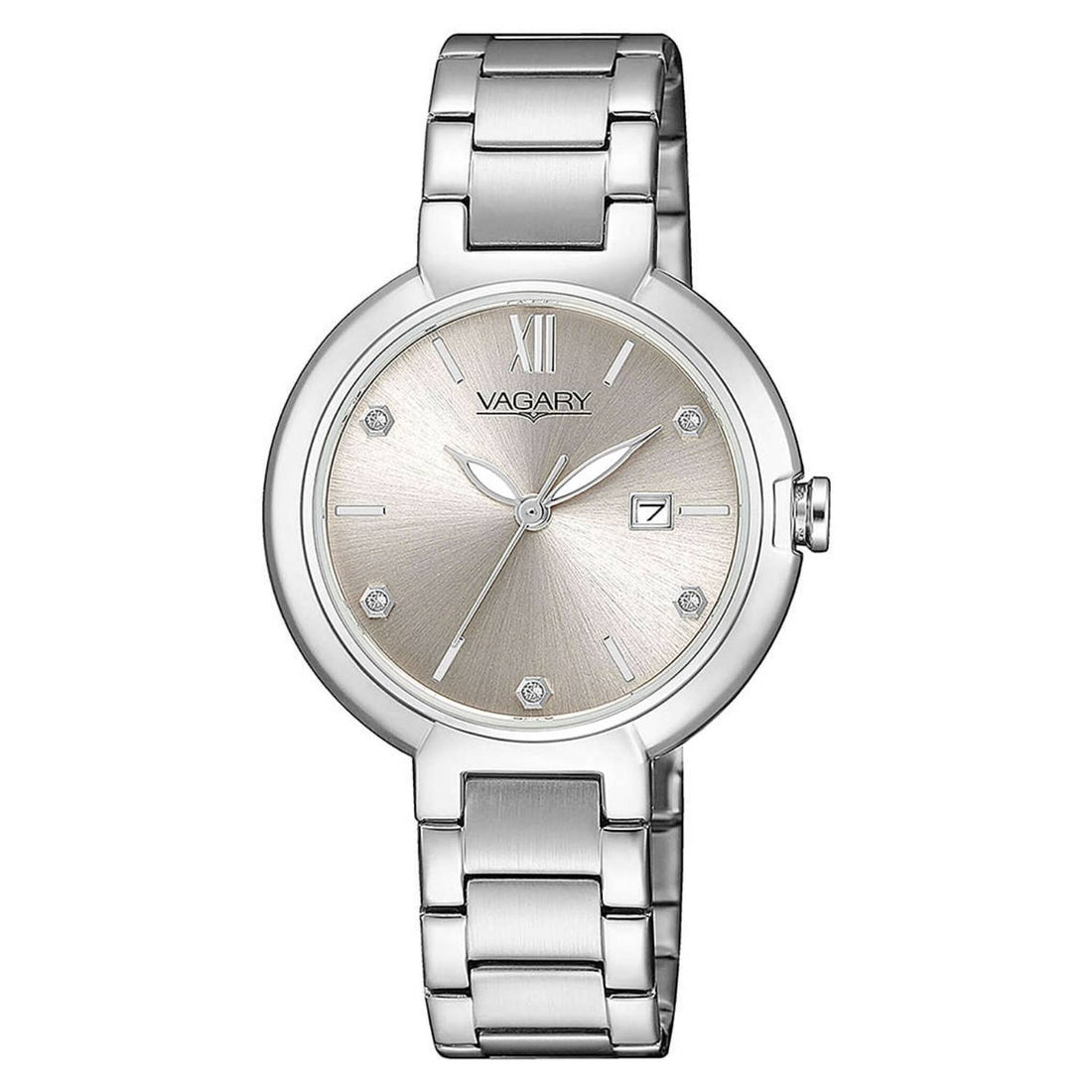 Orologio Donna Vagary Acciaio Quarzo Solo Tempo Zirconi Flair Lady IU2-618-91