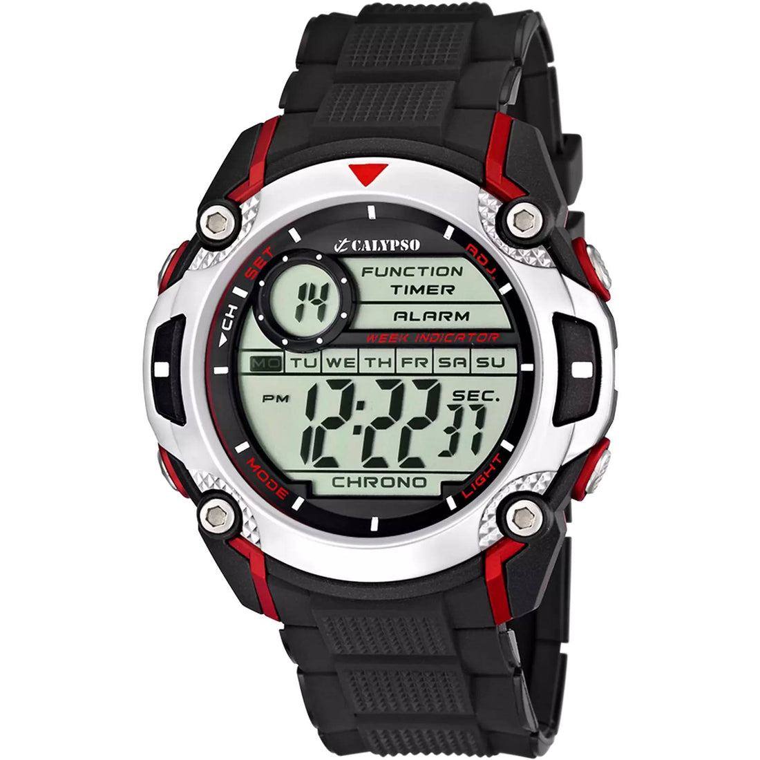 Orologio Uomo Calypso Digitale Nero Rosso K5577/4