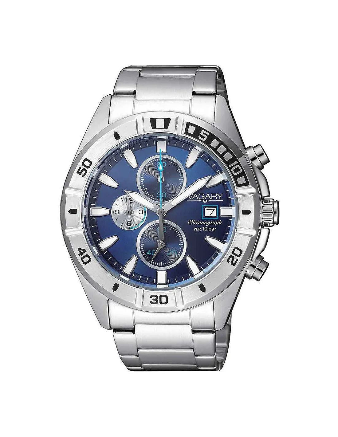 Orologio uomo  Vagary By Citizen Citizen Aqua39 cinturino Acciaio IA9-918-71
