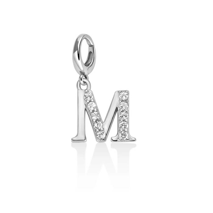 Charm Donna Miluna Pendente Argento Topazio PFD888-M