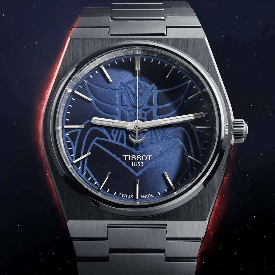 Orologio Uomo Tissot Prx Blu Ufo Robot Edizione Speciale T1374071104102