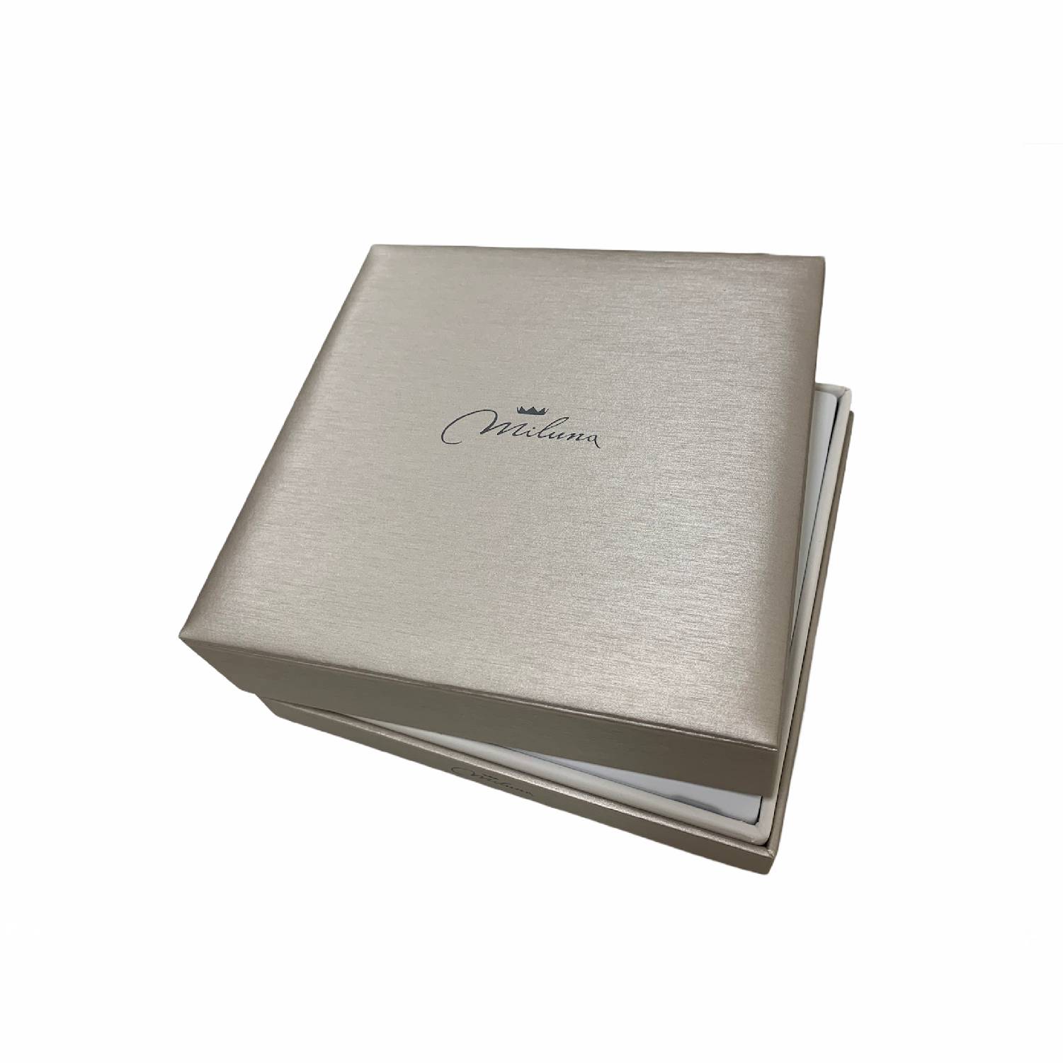 Collana Perle Miluna Inserto Oro Bianco 750 Diamantato PCL1834V