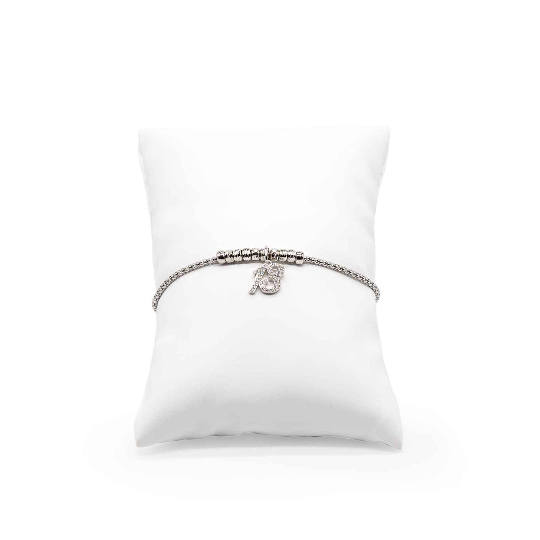 Bracciale Donna Argento 925 con Numero 13 con Zirconi
